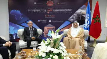 صقر غباش يبحث مع رئيس برلمان أمريكا اللاتينية والكاريبي تعزيز التعاون البرلماني